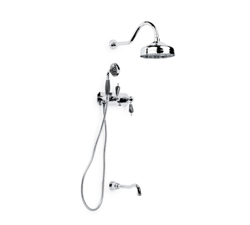 Душевой комплект Boheme Tradizionale встраиваемый хром 268-BSW