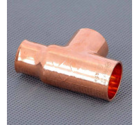 Тройник медный под пайку Viega 22х22х18 мм 104702