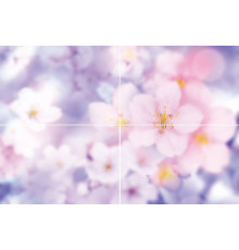 Панно из 4-х плиток Муза-Керамика Wonder 60х40 см P4D266