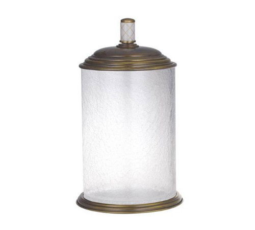 Ведро мусорное Boheme Murano круглое напольное бронза 10914-W-BR