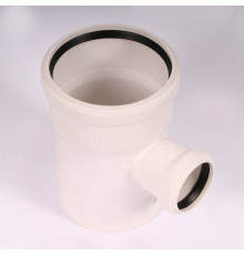 Тройник канализационный REHAU RAUPIANO PLUS 110/50/87° 121324