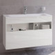 Тумба под раковину KEUCO STAGELINE 1000x490x625 мм 1 ящик с сифоном белый 32872 300000