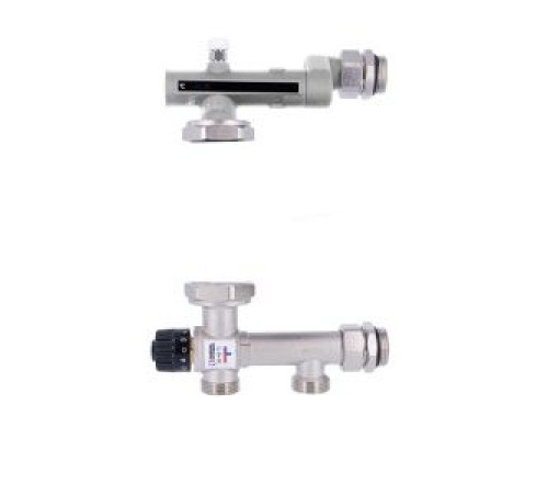 Насосно-смесительная группа General Fittings для теплого пола без насоса 6500P8N102000H