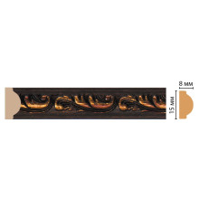 Молдинг DECOMASTER 130-966/80 15x8x2000 мм 130-966/80