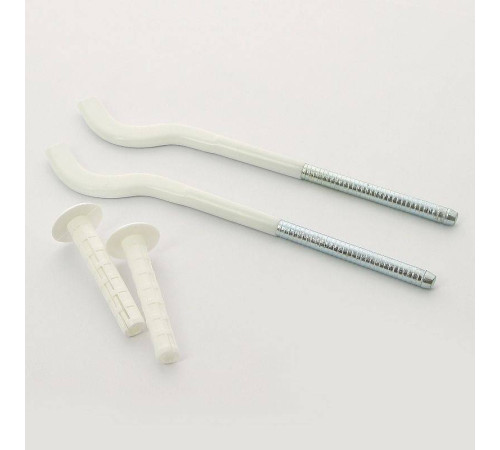 Кронштейн штыревой плоский Uni-Fitt 9х220 мм пластифицированный с дюбелем 870P0922