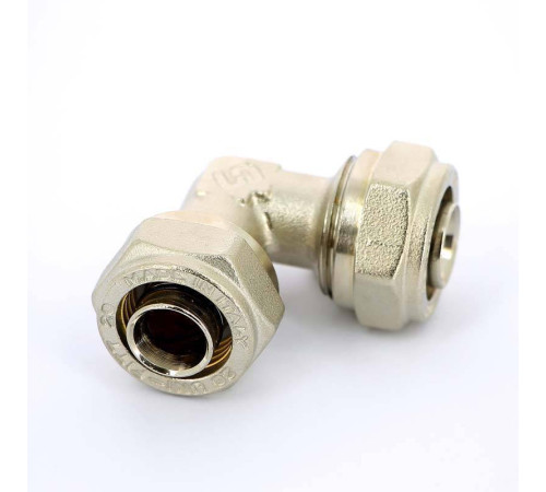 Угол обжимной Uni-Fitt 20 мм никелированный 663N7700