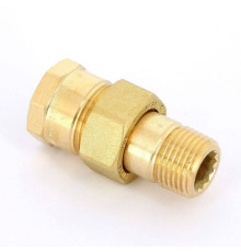 Разъемное соединение Viega модель 3331 бронза ВР/НР 1/2 плоское уплотнение 271374