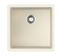 Кухонная мойка Omoikiri Bosen 44-U-WH Tetogranit 44x44 см белый 4993598