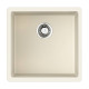 Кухонная мойка Omoikiri Bosen 44-U-WH Tetogranit 44x44 см белый 4993598