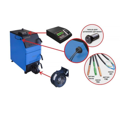 Комплект автоматики ZOTA TurboSet для котлов Bulat 18-35 TS4932000005