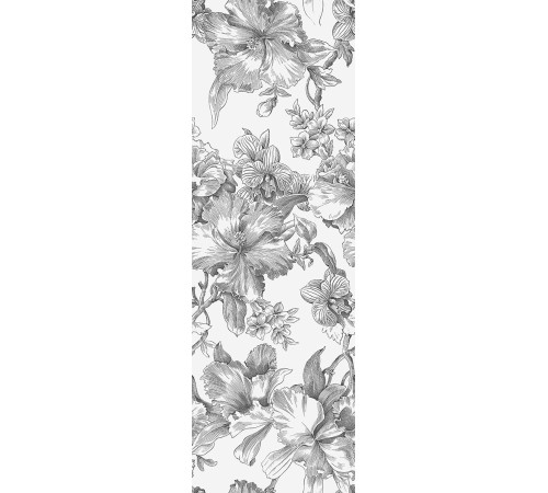 Декор Kerama Marazzi Монфорте Цветы обрезной 40х120 см 14018R\3F