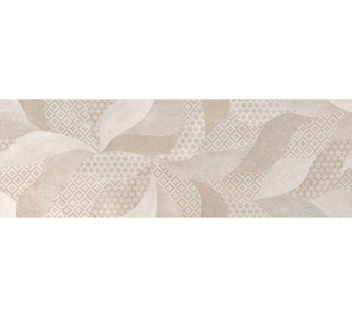 Плитка настенная декор Керамин Сидней 3Д бежевый пэчворк 25х75 см х9999225525