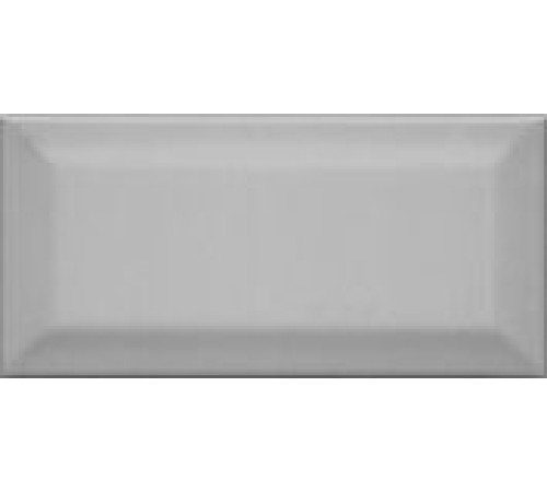 Плитка настенная Kerama Marazzi Клемансо серый тёмный грань 7.4x15 см 16054