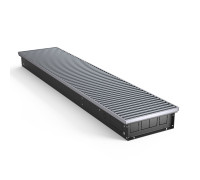 Конвектор внутрипольный Royal Thermo ATRIUM 110x250x2200 мм натуральный алюминий НС-1477283