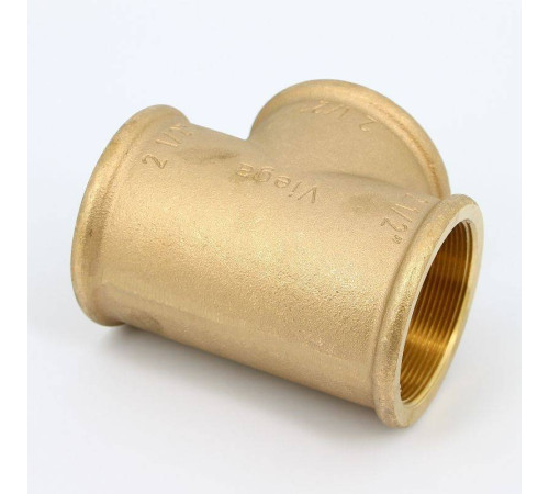 Тройник бронзовый Viega 2 1/2 ВР 321734