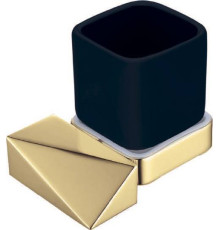 Стакан подвесной Boheme New Venturo золото/черный 10314-G-B