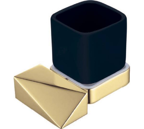 Стакан подвесной Boheme New Venturo золото/черный 10314-G-B