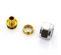 Соединитель для труб PEX и ALPEX FAR Евроконус 16х2 мм 3/4 6075 823999