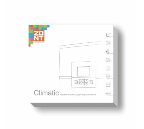 Регулятор системы отопления ZONT Climatic 1.3 (1 прямой и 3 смесительных контура) ML00004486