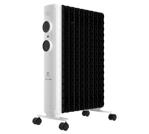 Масляный радиатор Royal Clima LAGGIO NERO ROR-LN9-2000M 2000 Вт 9 секций ROR-LN9-2000M