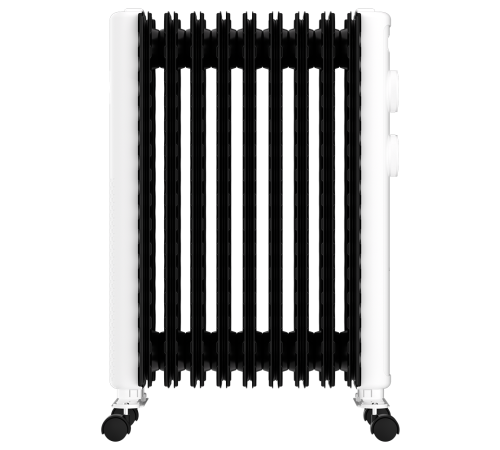 Масляный радиатор Royal Clima LAGGIO NERO ROR-LN9-2000M 2000 Вт 9 секций ROR-LN9-2000M