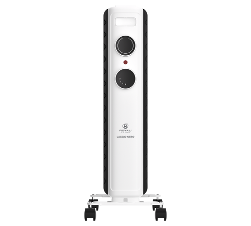 Масляный радиатор Royal Clima LAGGIO NERO ROR-LN9-2000M 2000 Вт 9 секций ROR-LN9-2000M