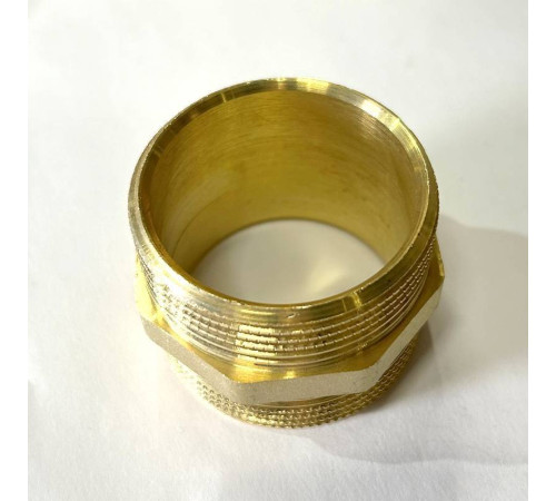 Ниппель прямой LD Pride 1 1/2 латунь LD.65.501.40