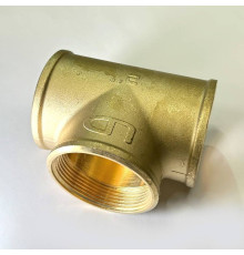 Тройник резьбовой LD Pride 2 ВВВ латунь LD.65.514.50
