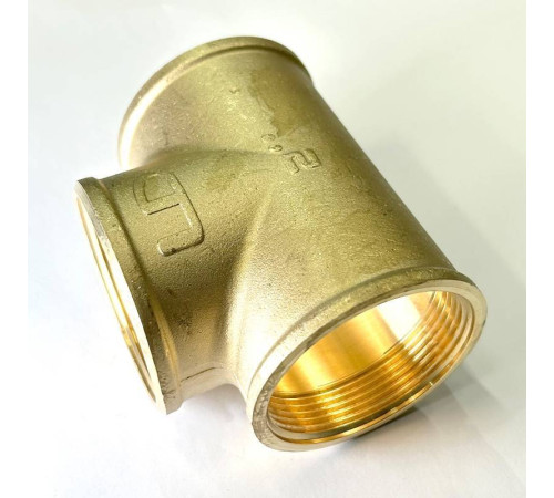 Тройник резьбовой LD Pride 2 ВВВ латунь LD.65.514.50