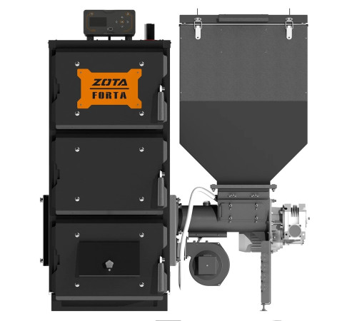 Котел твердотопливный автоматический ZOTA Forta 12 кВт FR4931128012