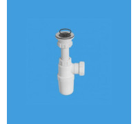 Сифон McAlpine бутылочный 1 1/2 x 32 мм с выпуском 70 мм выход 40 мм MRSK1-A