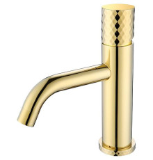 Смеситель для раковины Boheme Stick Gold Diamond Gold 121-GG