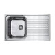 Кухонная мойка Omoikiri Kashiogawa 86-IN нержавеющая сталь 86x50 см 4993453