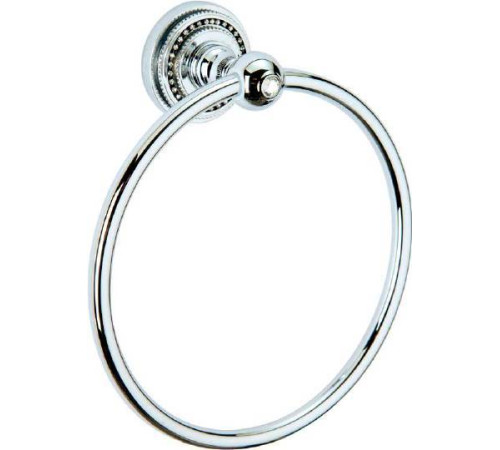Полотенцедержатель-кольцо Boheme Brillante 16х16х18 см хром 10434