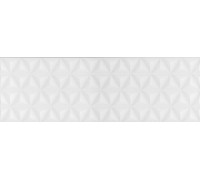 Плитка настенная Kerama Marazzi Диагональ белый структура обрезная 25х75 см 12119R