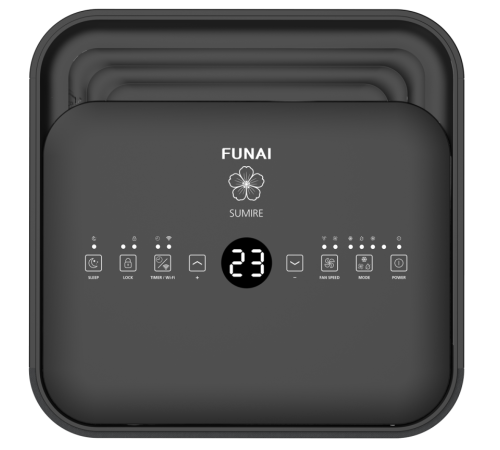 Мобильный кондиционер Funai Sumire MAC-SU28CONW2 MAC-SU28CONW2