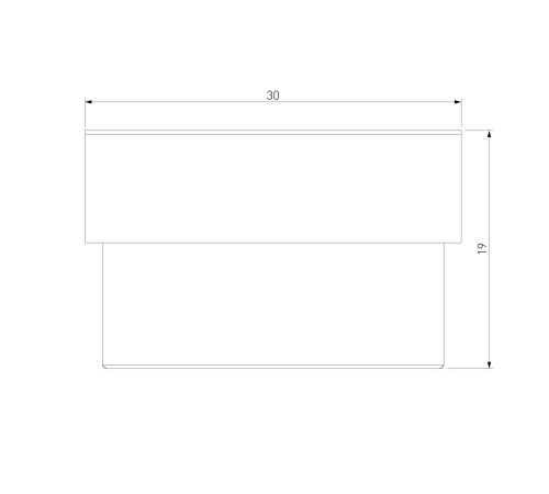 Module System Заглушка (черный) 85194/00