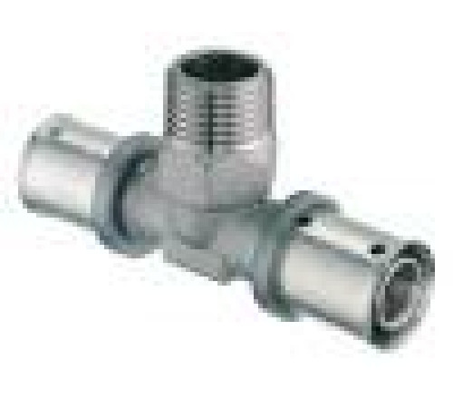 Тройник пресс FAR 20х2.0 мм - 3/4 НР - 20х2.0 мм 5913 2002