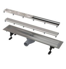 Душевой лоток Alca APZ13-DOUBLE9 550 мм с двусторонней решеткой APZ13-DOUBLE9-550