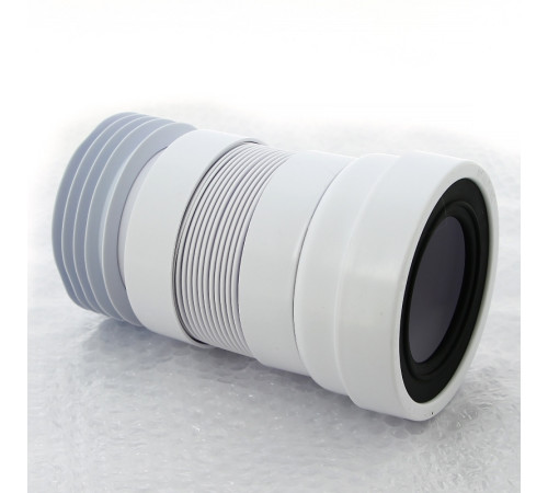 Труба фановая McAlpine гофрированная L=200-330 мм с манжетой 97-107/110 мм 508970