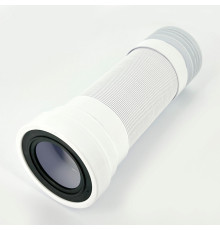 Труба гофрированная для унитаза MasterProf 110 мм L=330-850 мм 508676