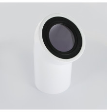 Труба фановая McAlpine угловая 45° L=210 мм 97-107/110 мм 508974