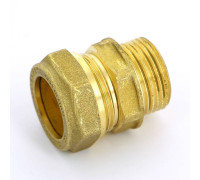 Муфта компрессионная Tiemme 1100 22х3/4 наружная резьба 1100002