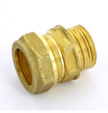 Муфта компрессионная Tiemme 1100 22х3/4 наружная резьба 1100002