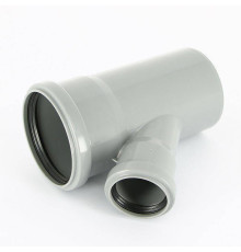 Тройник канализационный Ostendorf HT 90/50 мм 45° 114220