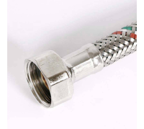 Гибкая подводка для воды Uni-Fitt DN 8 1/2 ВВ 100 см нержавеющая сталь 500S2010