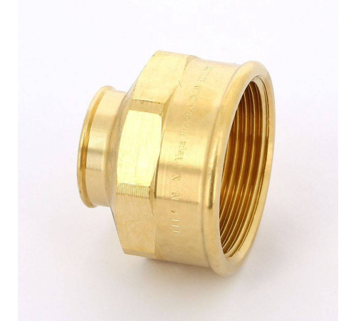 Муфта ВВ переходная Viega 3240 1 1/2x3/4 бронза 271879