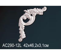 Угловой элемент для молдинга Perfect AC290-12L полиуретан левый