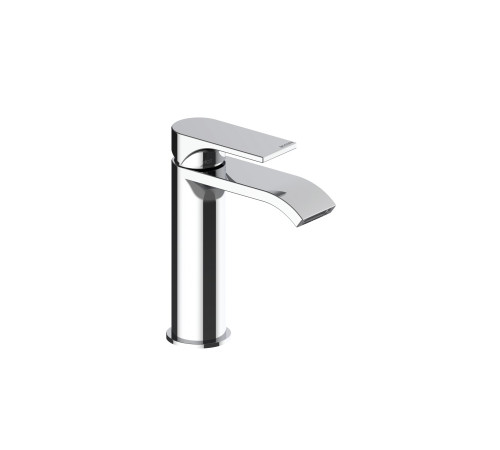 Смеситель для раковины BOSSINI Apice/2 с плоской рукояткой и донным клапаном хром E89608.030