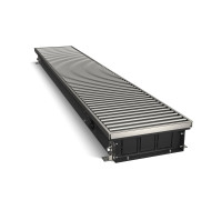 Внутрипольный конвектор Royal Thermo ATRIUM 75x200x1800 мм с решеткой Серебро НС-1477704